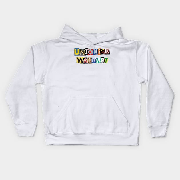 Unionise Walmart Kids Hoodie by Football from the Left